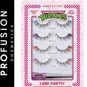 Profusion Cosmetics X  Teenage Mutant Ninja Turtles Lash Party Set